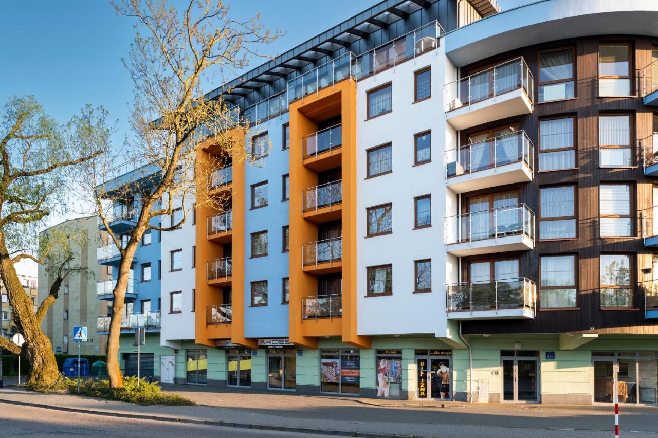 Ferienwohnung Blue Mare Jagiellonska Kladka Przy Morzu I Pkp Kolberg Exterior foto
