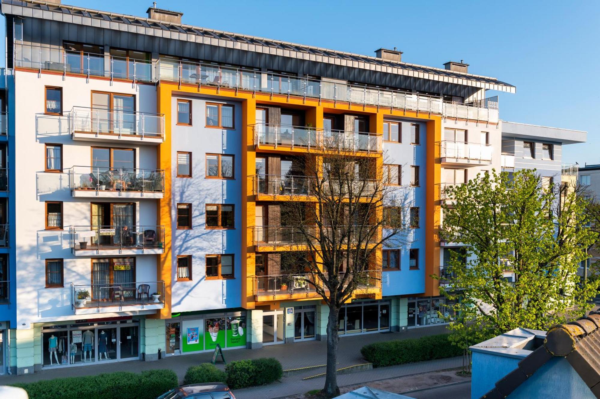 Ferienwohnung Blue Mare Jagiellonska Kladka Przy Morzu I Pkp Kolberg Exterior foto